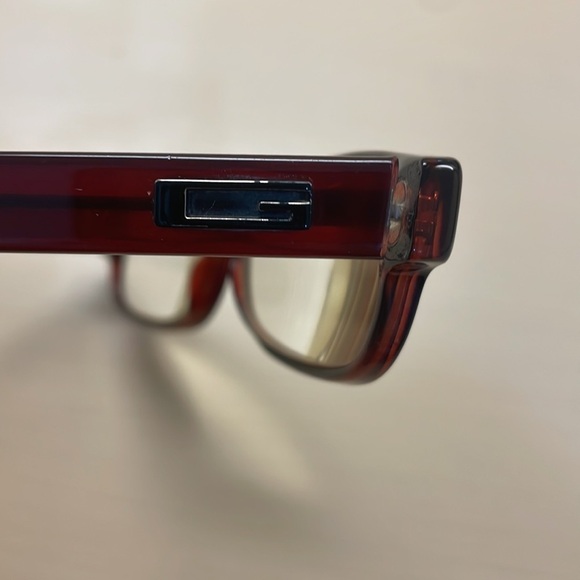 Gucci Tortoise Deep Brown Black Eyeglass Frames—Beautiful!! Great Preowned Cond! - Picture 5 of 12